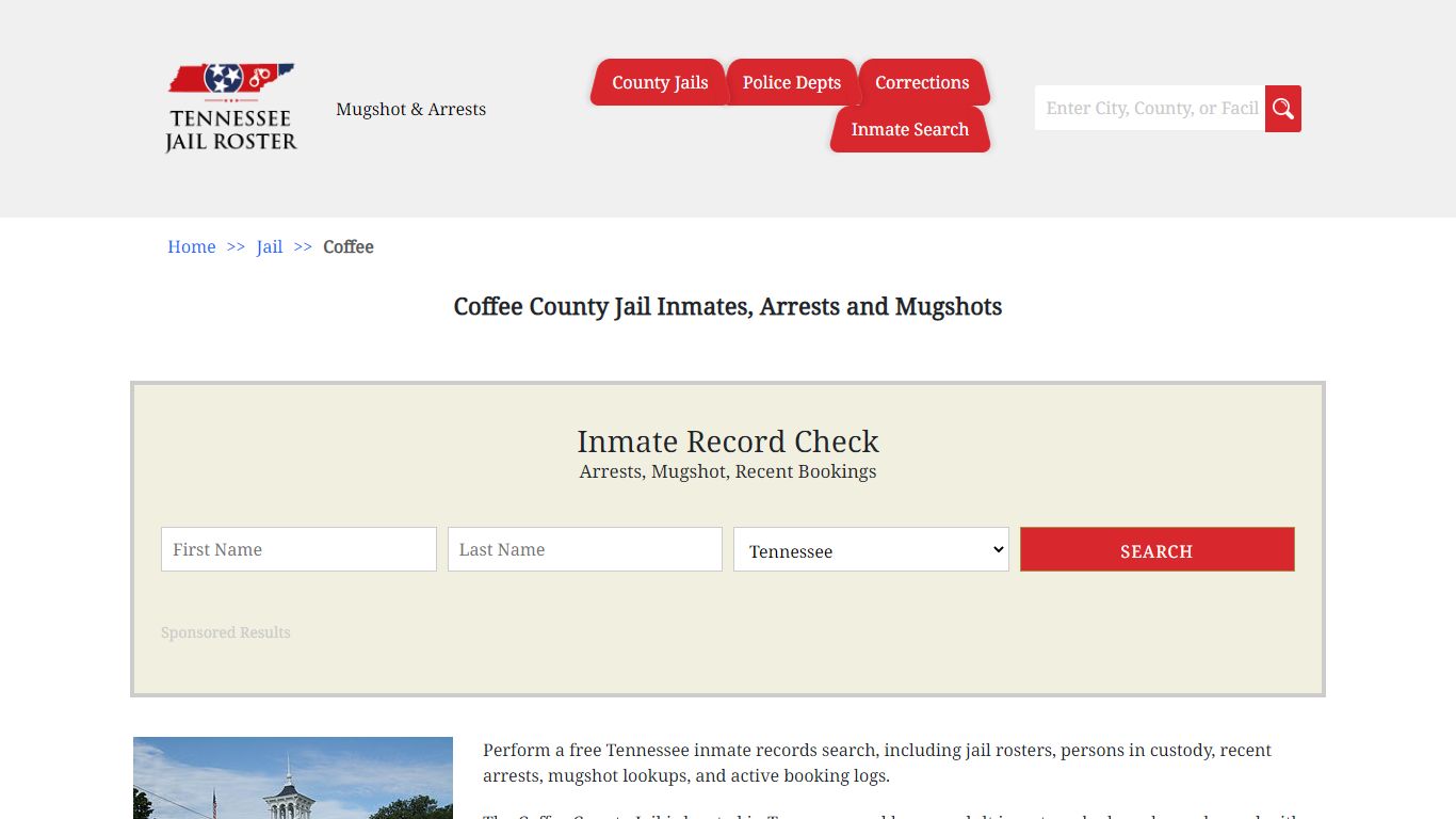 Coffee County Jail Inmates, Arrests and Mugshots